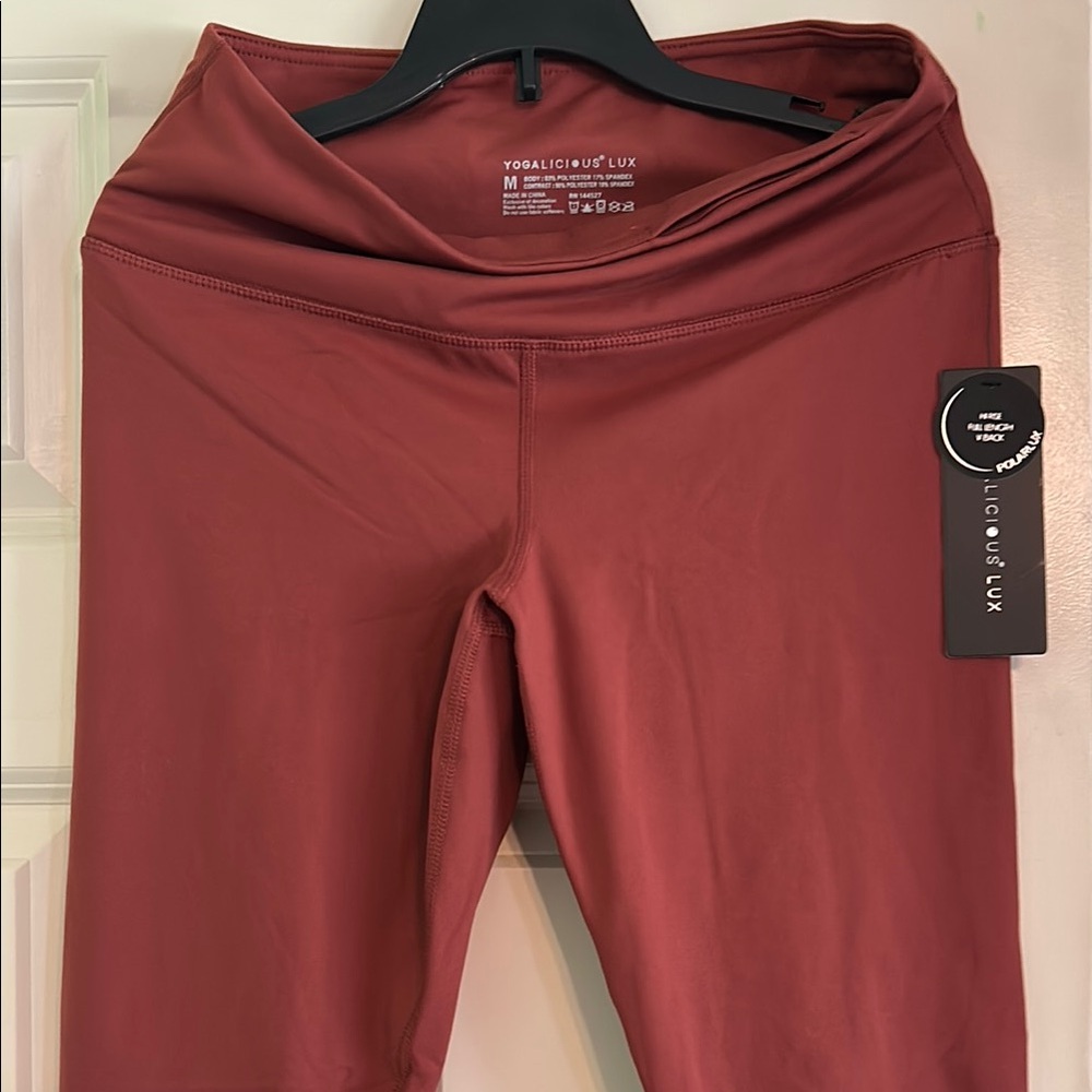 Yogalicious Rust Leggings
